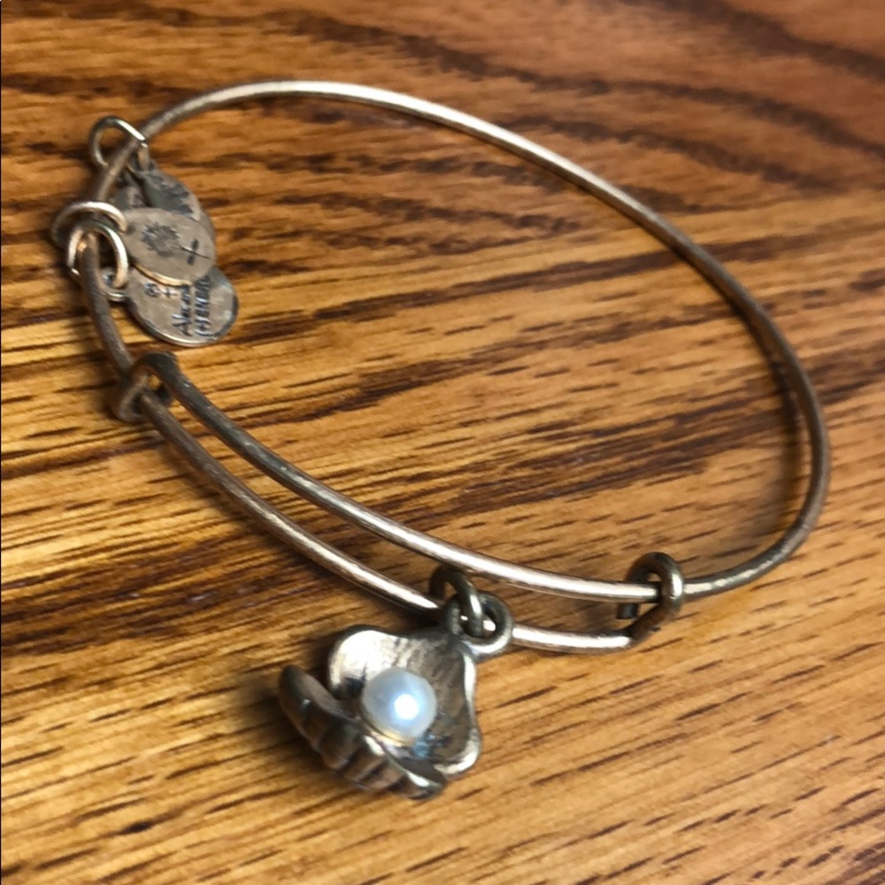 Clam Alex and Ani Bracelet